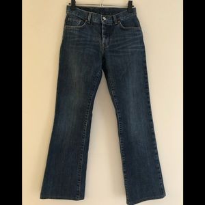 Lucky Brand jeans.  Size 2/26.  Boot cut.
